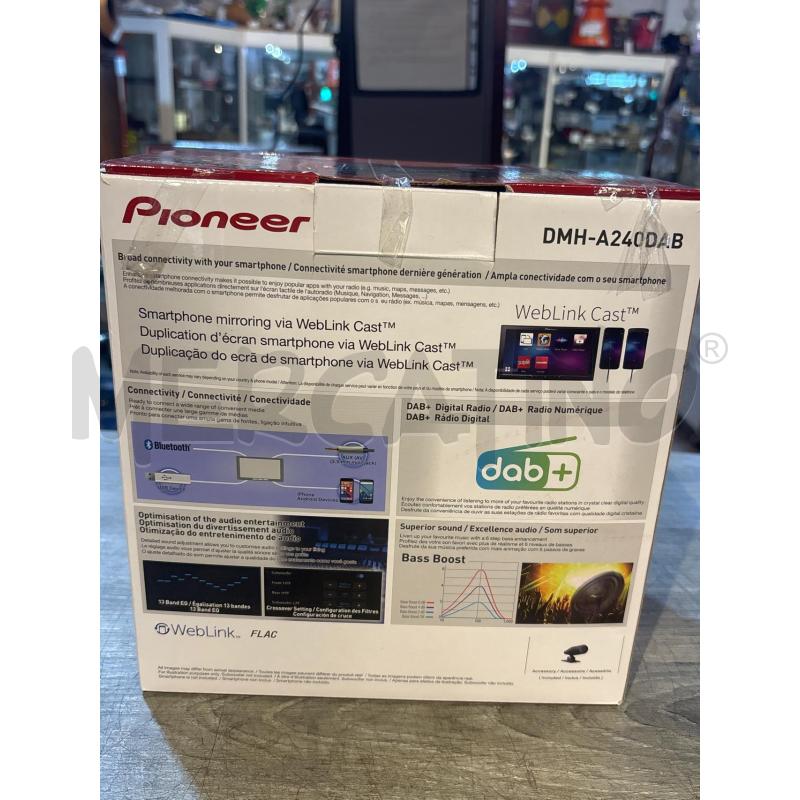 AUTORADIO PIONEER DMH-A240DAB | Mercatino dell'Usato Busnago 2