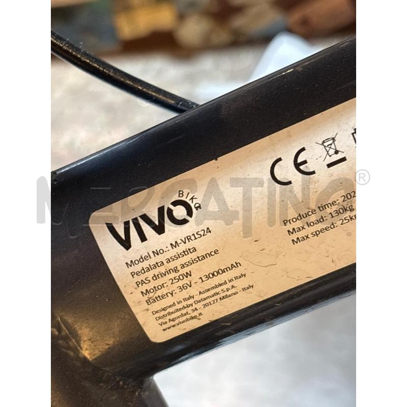 BICICLETTA ELETTRICA VIVOBIKE M-VR1S24 | Mercatino dell'Usato Busnago 3