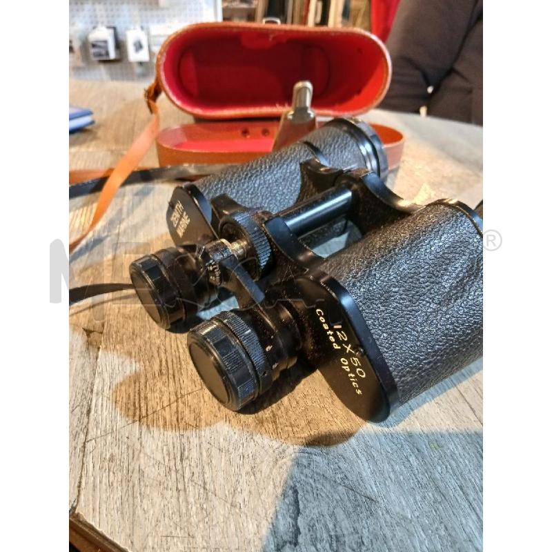 BINOCOLO D'EPOCA ZENITH MARINE 12X50 COATED OPTICS CON CUSTODIA | Mercatino dell'Usato Busnago 3