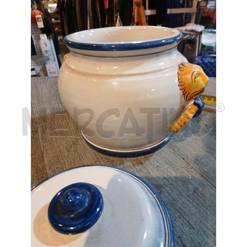 BISCOTTIERA CERAMICA CAMALDOLI DECORATA A MANO | Mercatino dell'Usato Busnago 4