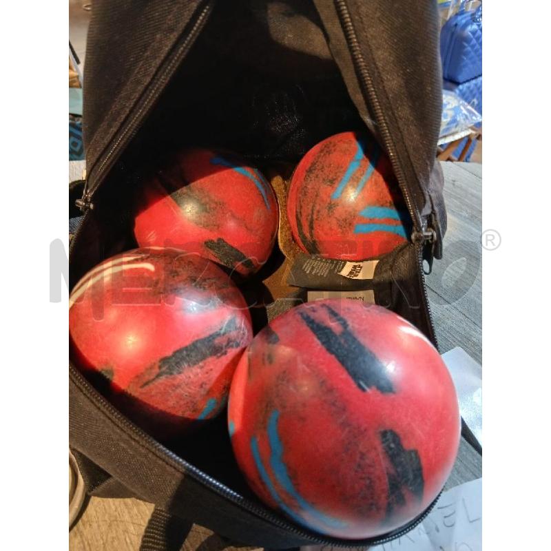 BOCCE PZ.4 SUPERMARTEL DUO ROSSE | Mercatino dell'Usato Busnago 1