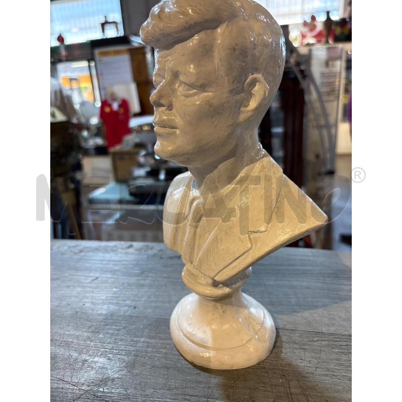 BUSTO J.F.KENNEDY IN MARMO VERNICIATO | Mercatino dell'Usato Busnago 5