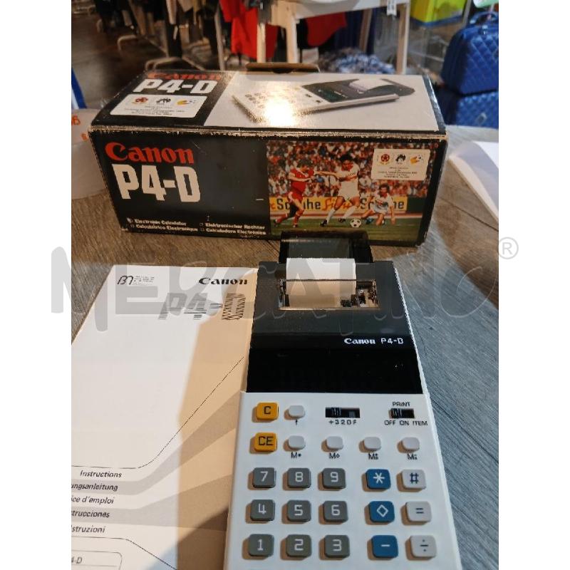 CALCOLATRICE ANNI 80 CANON PD 40 (FUNZIONANTE) | Mercatino dell'Usato Busnago 3