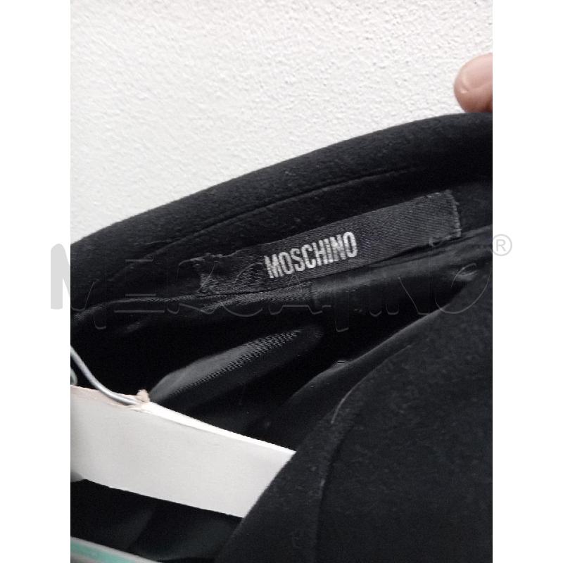 CAPPOTTO DONNA MOSCHINO NERO | Mercatino dell'Usato Busnago 2