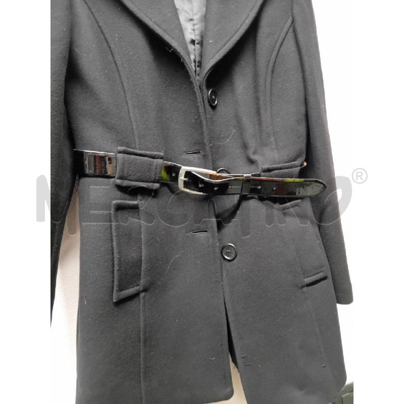 CAPPOTTO DONNA MOSCHINO NERO | Mercatino dell'Usato Busnago 3