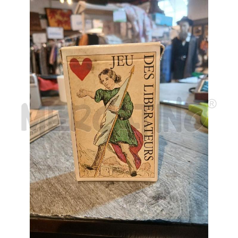 CARTE DA GIOCO JEU DES LIBERATEURS (1986) | Mercatino dell'Usato Busnago 1