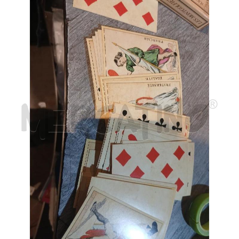 CARTE DA GIOCO JEU DES LIBERATEURS (1986) | Mercatino dell'Usato Busnago 3