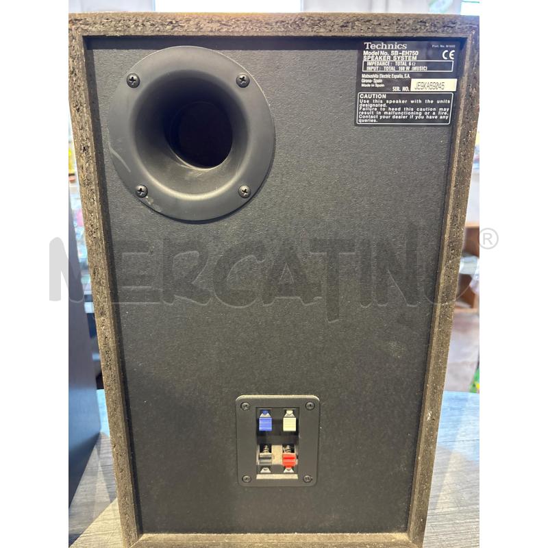 CASSE PZ. 2 TECHNICS  SB- EH750  | Mercatino dell'Usato Busnago 4
