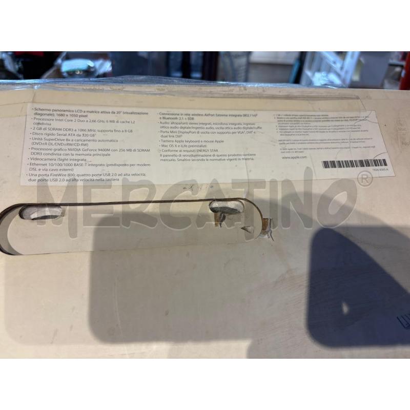 COMPUTER IMAC 20 CON SCATOLA | Mercatino dell'Usato Busnago 2