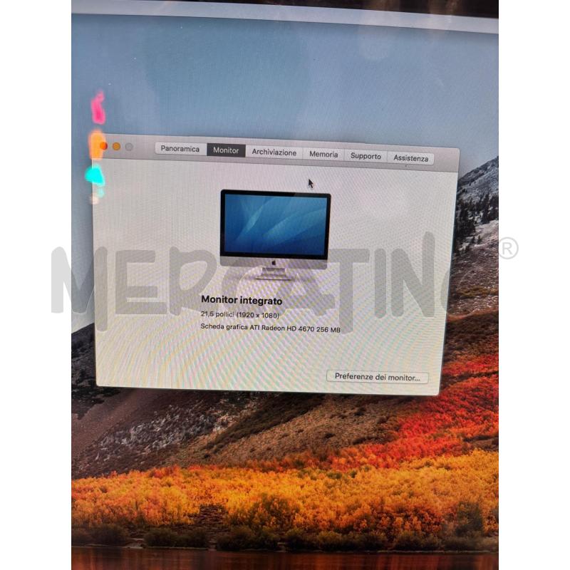 COMPUTER IMAC 21,5 POLLICI 1TB  | Mercatino dell'Usato Busnago 3