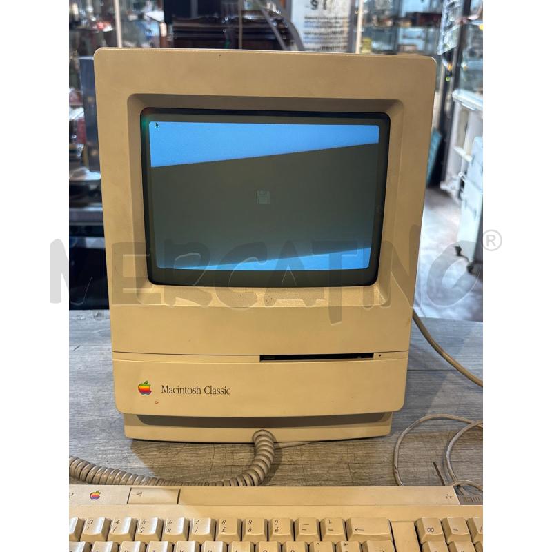 COMPUTER MACINTOSH CLASSIC 1990 CON MOUSE E TASTIERA | Mercatino dell'Usato Busnago 1