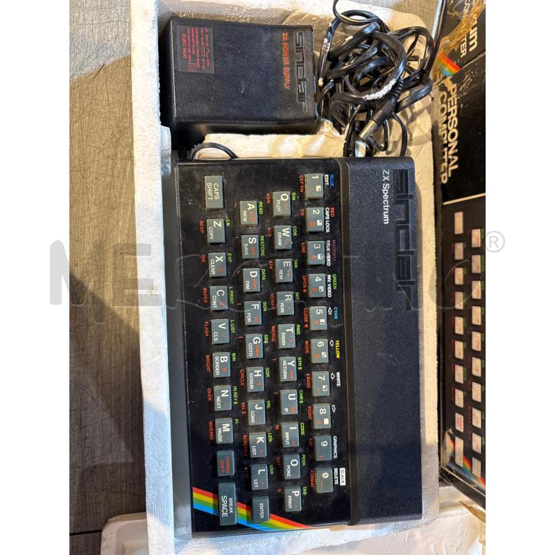 CONSOLLE SINCLAIR ZX SPECTRUM PERSONAL COMPUTER | Mercatino dell'Usato Busnago 2