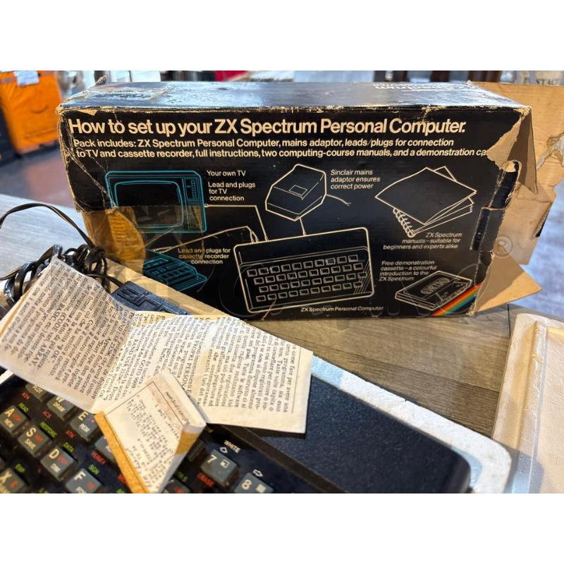 CONSOLLE SINCLAIR ZX SPECTRUM PERSONAL COMPUTER | Mercatino dell'Usato Busnago 4