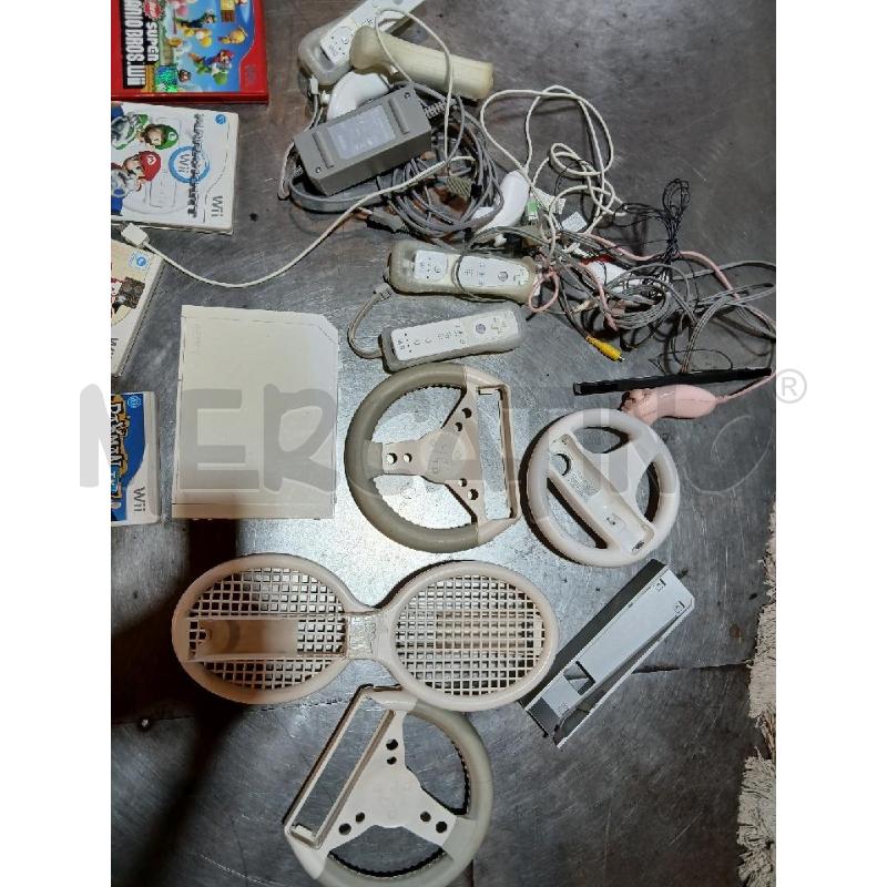 CONSOLLE WII PIU ACCESSORI CON 6 GIOCHI | Mercatino dell'Usato Busnago 4