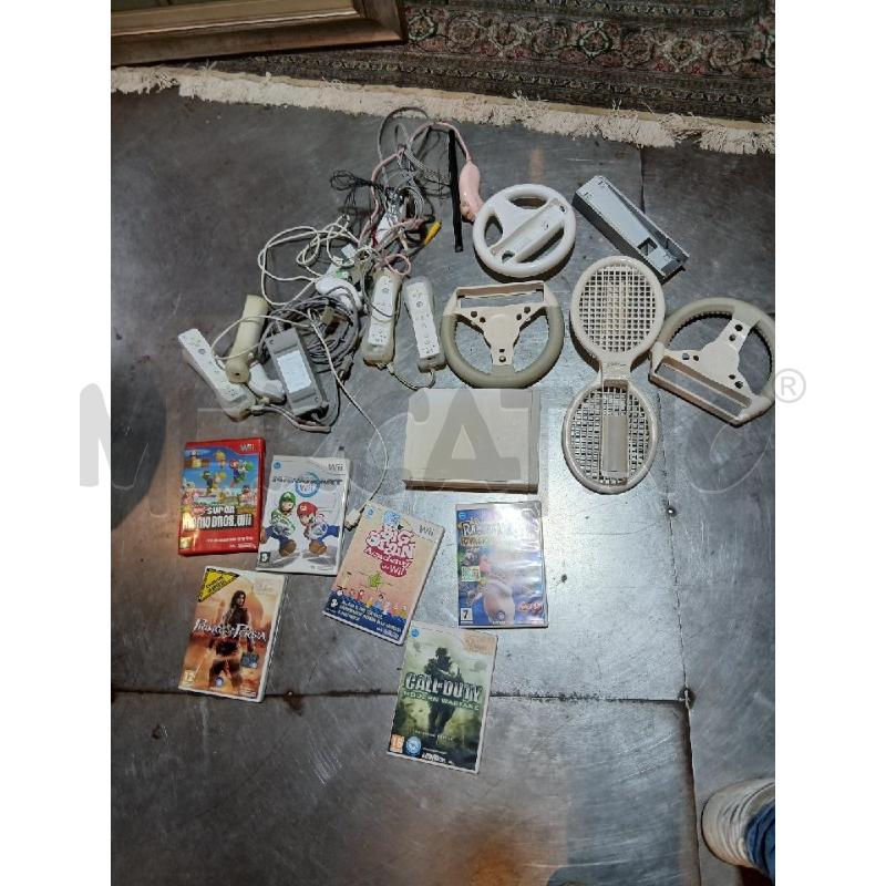 CONSOLLE WII PIU ACCESSORI CON 6 GIOCHI | Mercatino dell'Usato Busnago 5