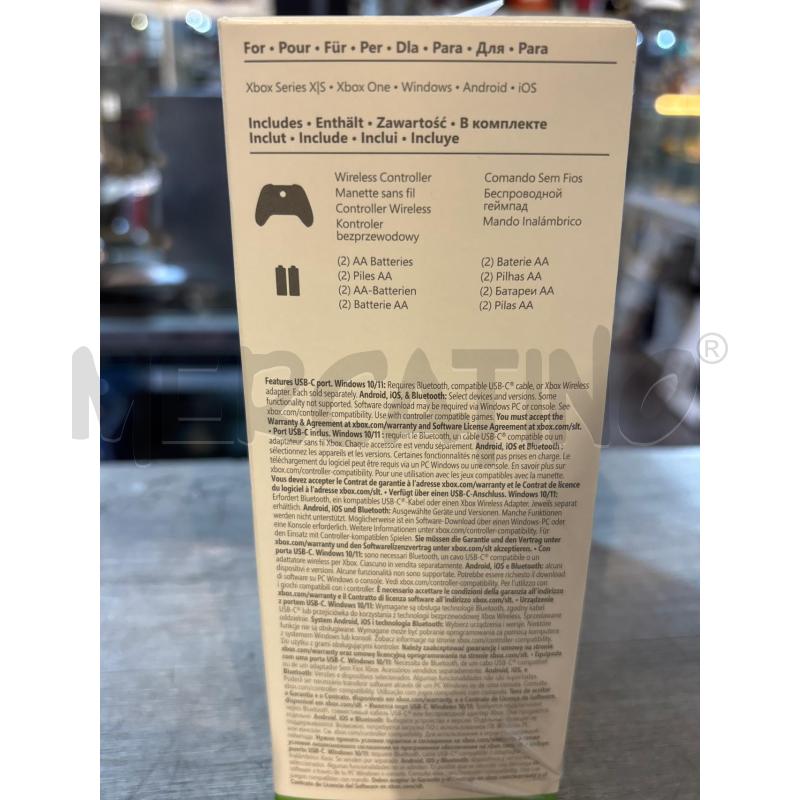 CONTROLLER XBOX CARBON BLACK | Mercatino dell'Usato Busnago 2