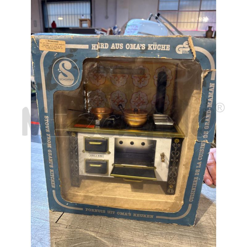 CUCINA IN MINIATURA SCHOPPER CON SCATOLA  | Mercatino dell'Usato Busnago 1