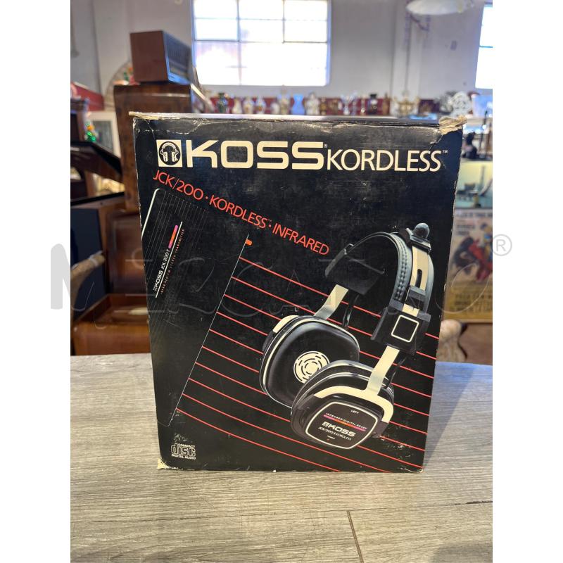 CUFFIE STEREO  KOSS STEREOPHONES JCK/200 | Mercatino dell'Usato Busnago 1