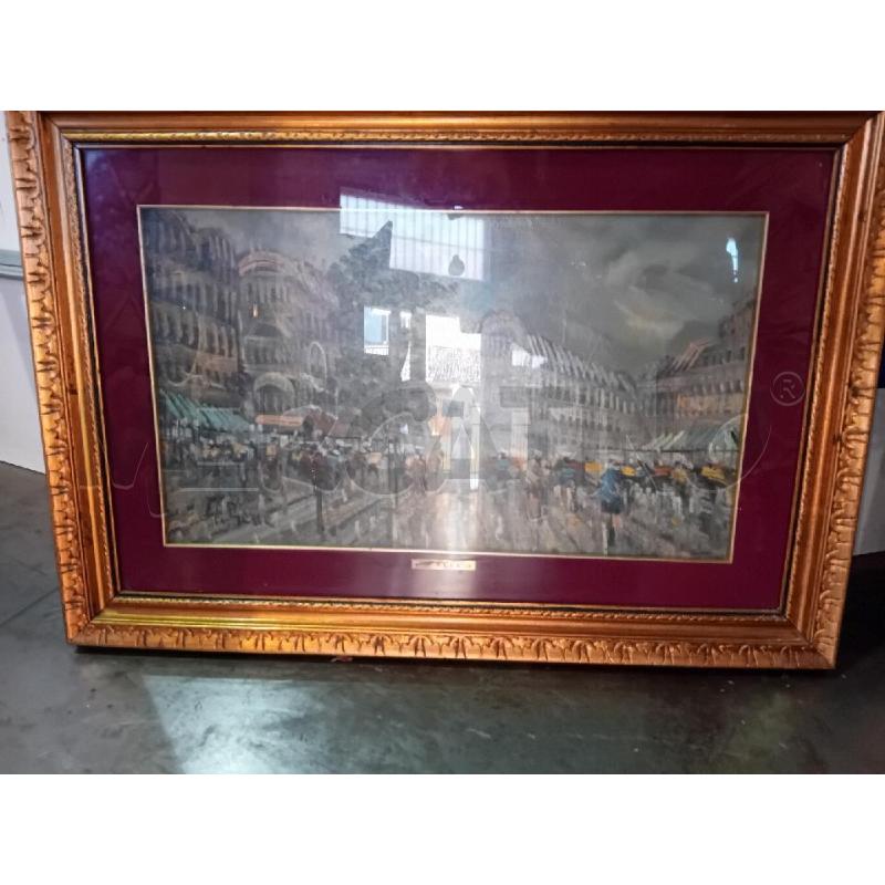 DIPINTO VECCHIO G. RENE' MISURE CORNICE 55X80 | Mercatino dell'Usato Busnago 1