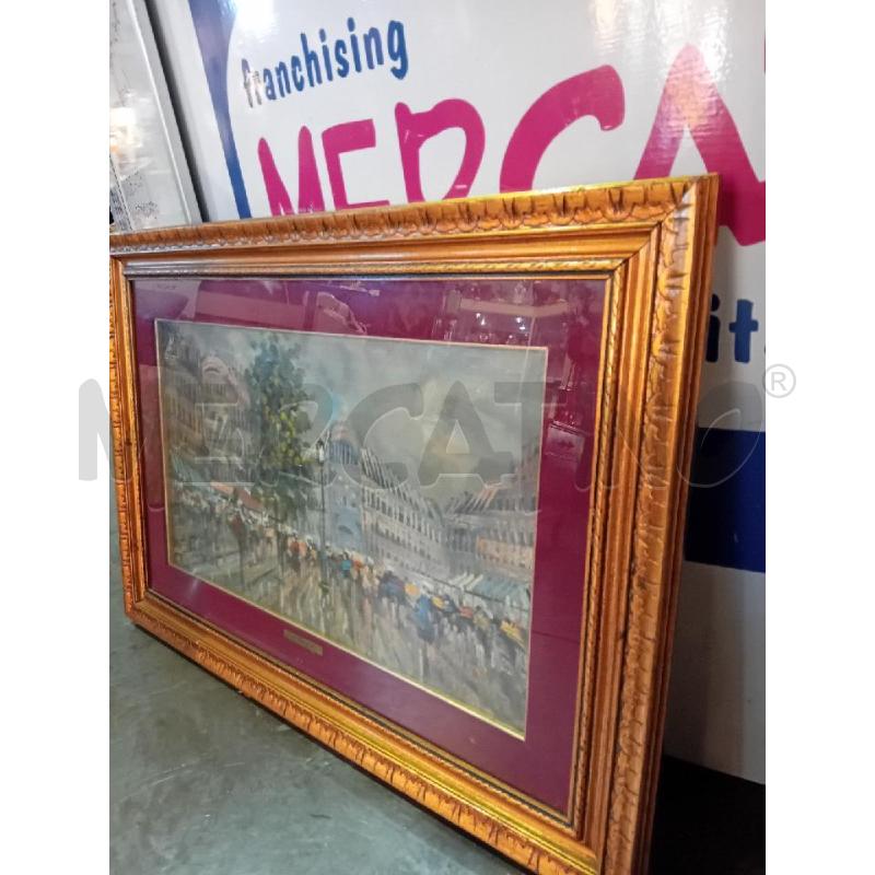 DIPINTO VECCHIO G. RENE' MISURE CORNICE 55X80 | Mercatino dell'Usato Busnago 2