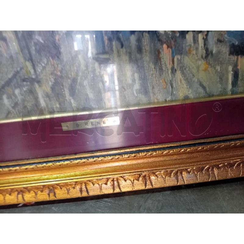 DIPINTO VECCHIO G. RENE' MISURE CORNICE 55X80 | Mercatino dell'Usato Busnago 4