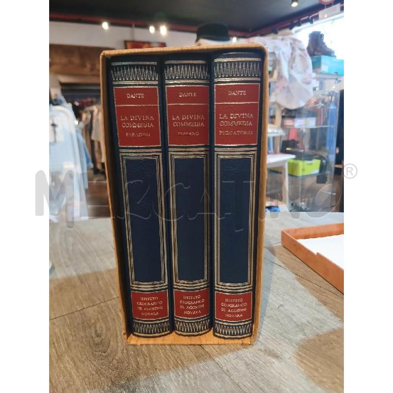 DIVINA COMMEDIA 3 VOLUMI DE AGOSTINI (1969) | Mercatino dell'Usato Busnago 1