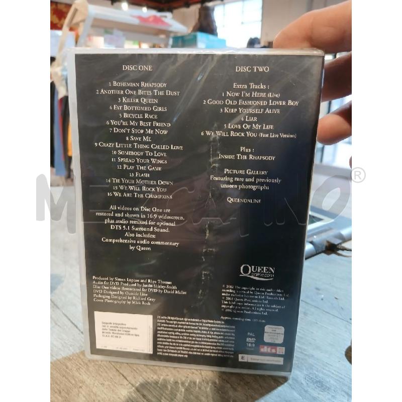 DVD SIGILLATO QUEEN GREATEST HITS | Mercatino dell'Usato Busnago 2