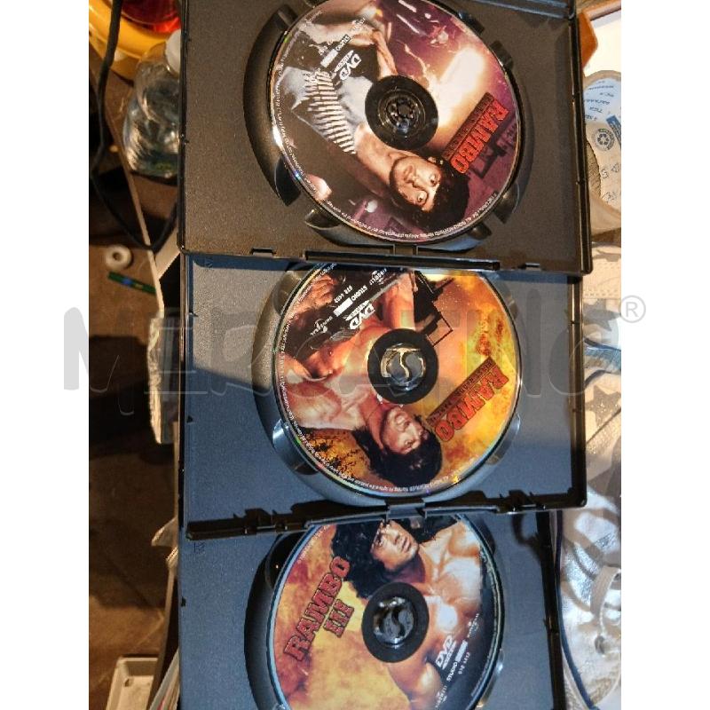 DVD TRILOGIA RAMBO  | Mercatino dell'Usato Busnago 3