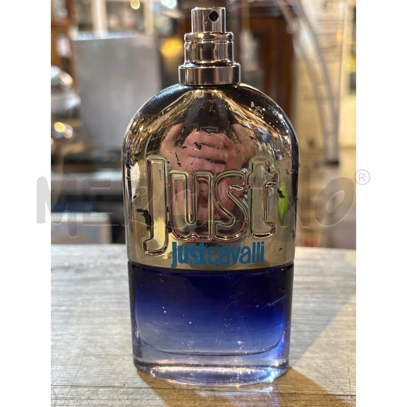 EAU DE TOILETTE JUST CAVALLI BLU 50ML (BOCCETTA ROVINATA) | Mercatino dell'Usato Busnago 1