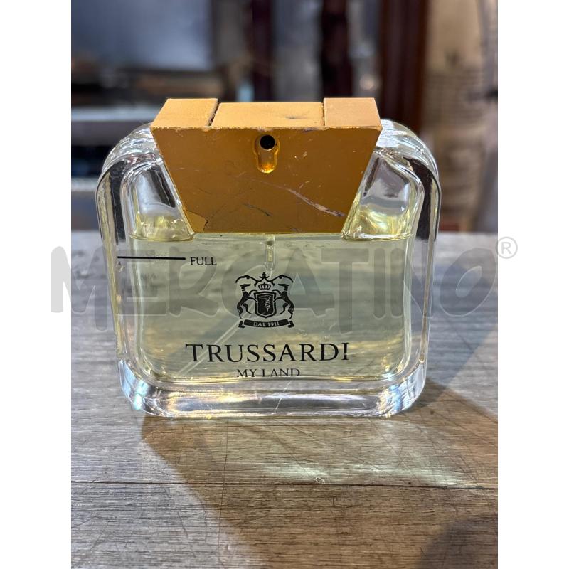 EAU DE TOILETTE  TRUSSARDI MY LAND 50ML BOCCETTA ROVINATA | Mercatino dell'Usato Busnago 1