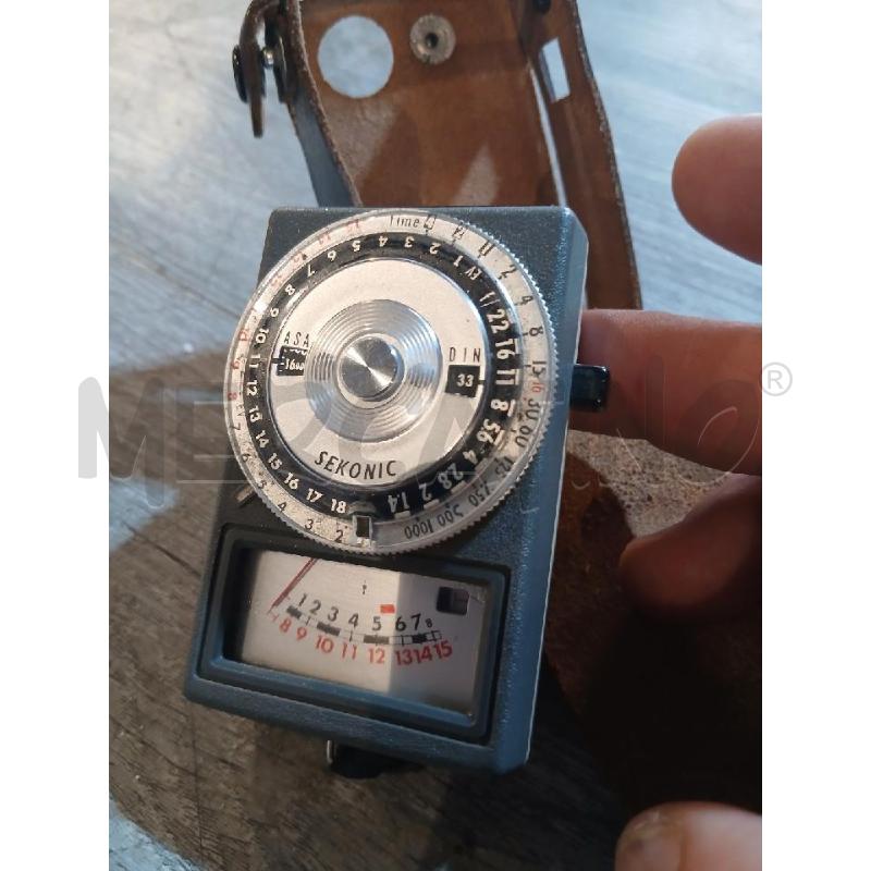 ESPOSIMETRO SEKONIC  ANNI 60 (SI VENDE DA COLLEZIONE) | Mercatino dell'Usato Busnago 2