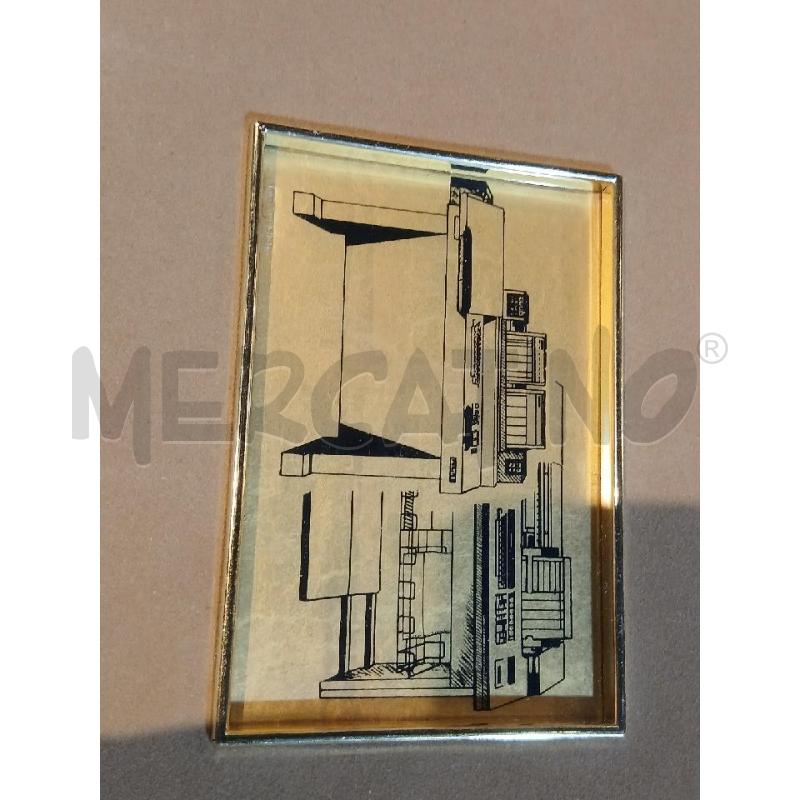 FOGLIA D'ORO  E LASTRA ARGENTO MISURA 12X8,5(CORNICE 30X26 | Mercatino dell'Usato Busnago 1