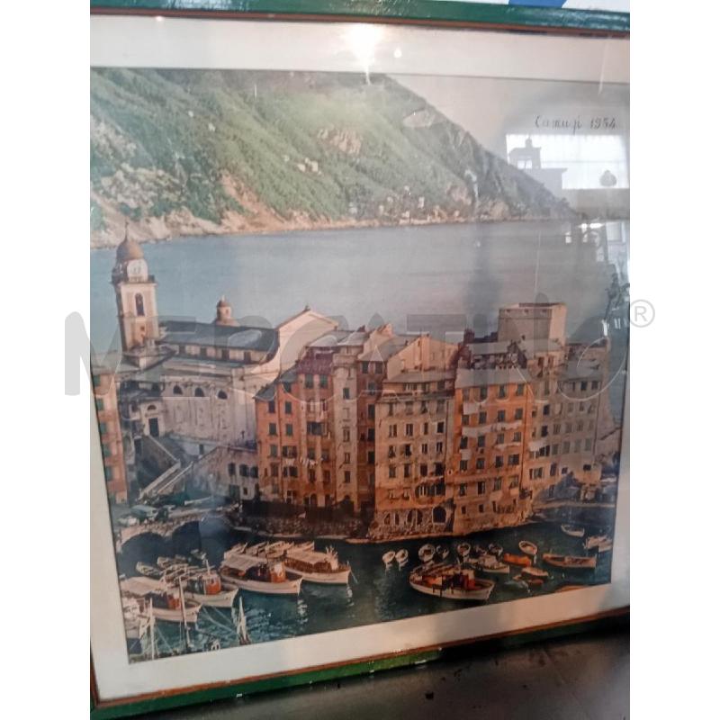 FOTO INCORNICIATA CAMOGLI 1954 MISURE 70X70 | Mercatino dell'Usato Busnago 2