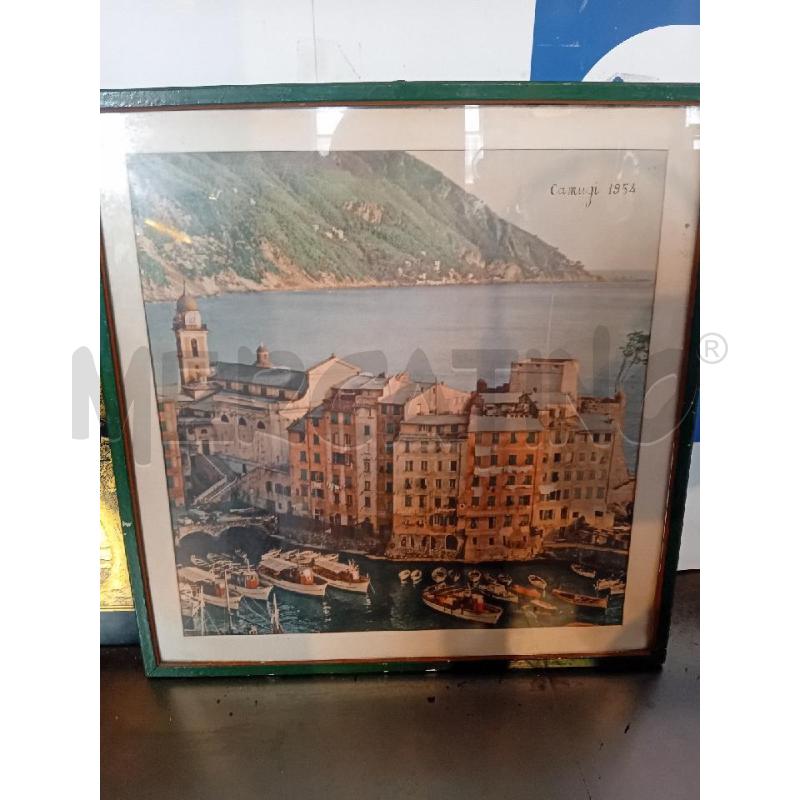 FOTO INCORNICIATA CAMOGLI 1954 MISURE 70X70 | Mercatino dell'Usato Busnago 3