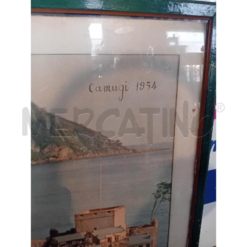 FOTO INCORNICIATA CAMOGLI 1954 MISURE 70X70 | Mercatino dell'Usato Busnago 4