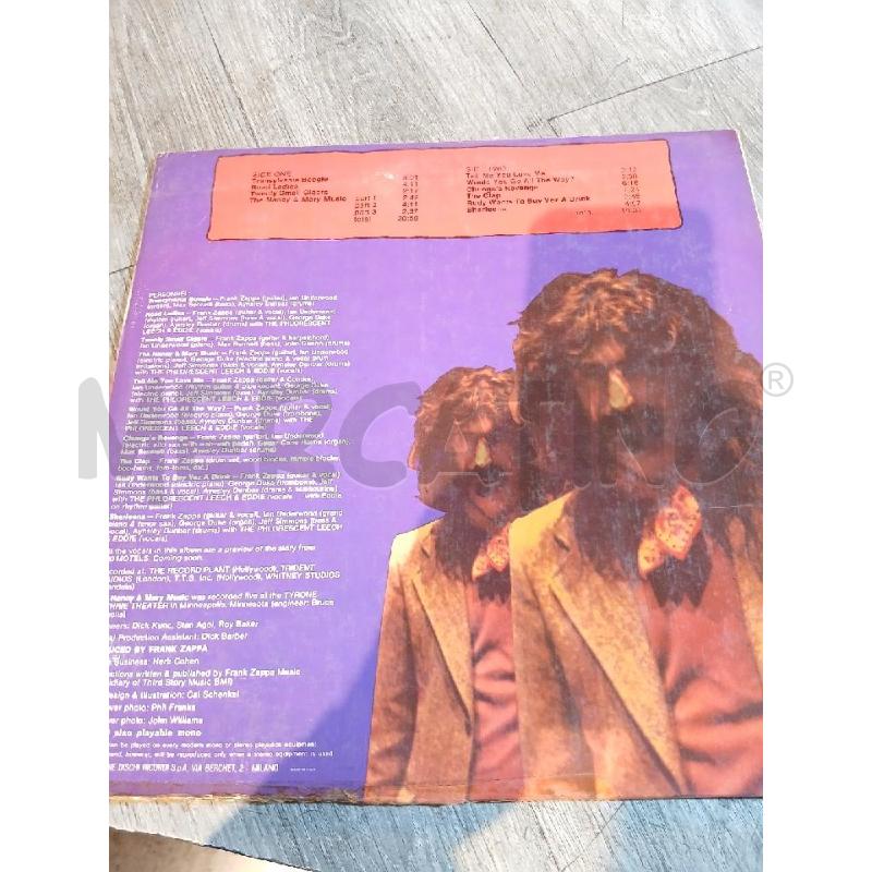 FRANK ZAPPA  CHUNGA'S REVENGE (1971) | Mercatino dell'Usato Busnago 2
