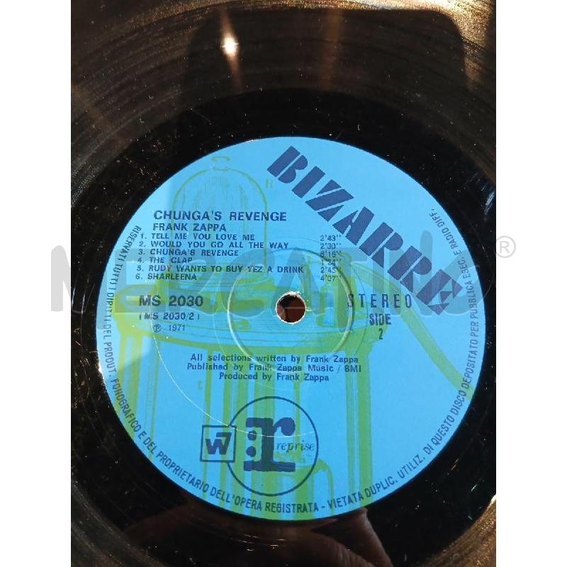 FRANK ZAPPA  CHUNGA'S REVENGE (1971) | Mercatino dell'Usato Busnago 4