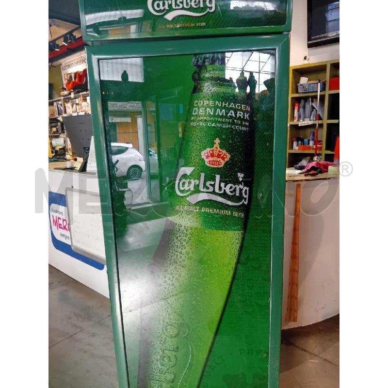 FRIGORIFERO VETRINA  CARLSBERG(FUNZIONANTE) | Mercatino dell'Usato Busnago 4