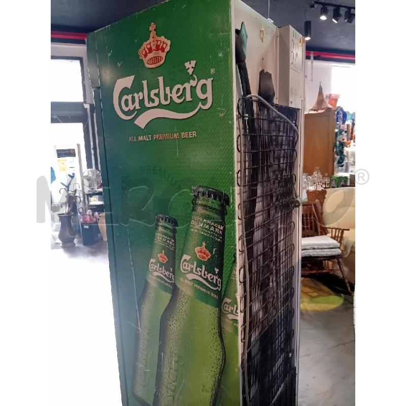 FRIGORIFERO VETRINA  CARLSBERG(FUNZIONANTE) | Mercatino dell'Usato Busnago 5