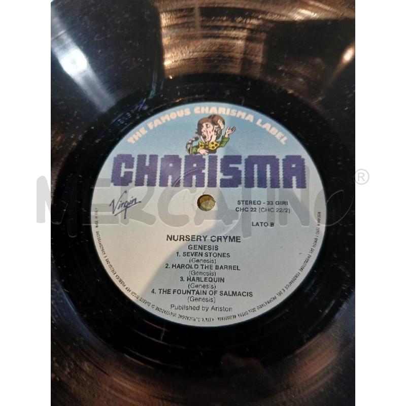 GENESIS NURSERY CRYME MAD HATTER LABE (1971) | Mercatino dell'Usato Busnago 4