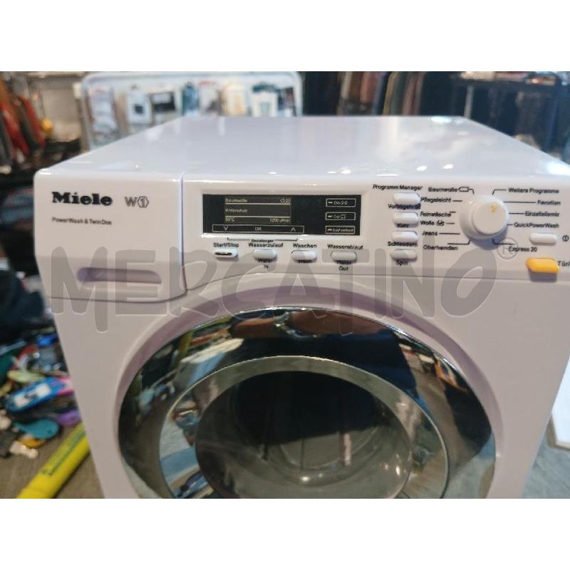 GIOCATTOLO RIPRODUZIONE LAVATRICE MIELE , FUNZIONANTE TUTTE LEFUNZIONI DI UNA LAVATRICE VERA | Mercatino dell'Usato Busnago 3