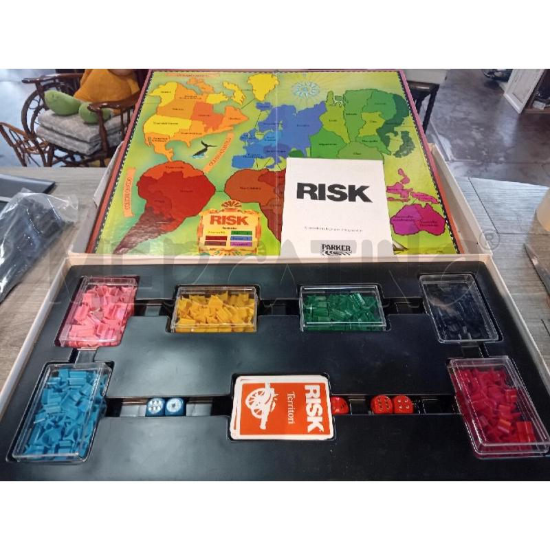 GIOCO IN SCATOLA RISK PARKER (1982) COMPLETO | Mercatino dell'Usato Busnago 2