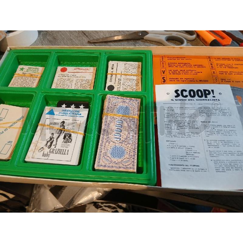 GIOCO IN SCATOLA SCOOP ANNI 80 | Mercatino dell'Usato Busnago 2