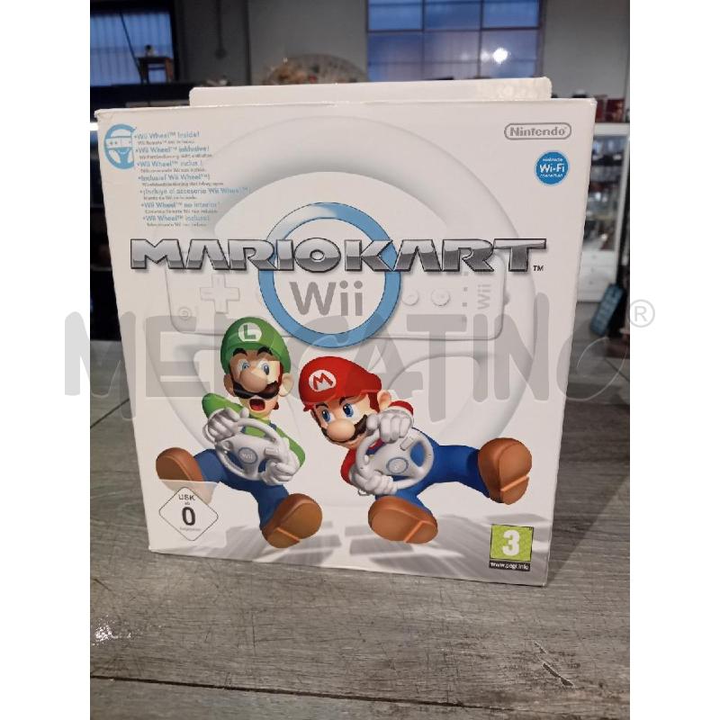 GIOCO MARIO KART WII CON VOLANTE | Mercatino dell'Usato Busnago 1