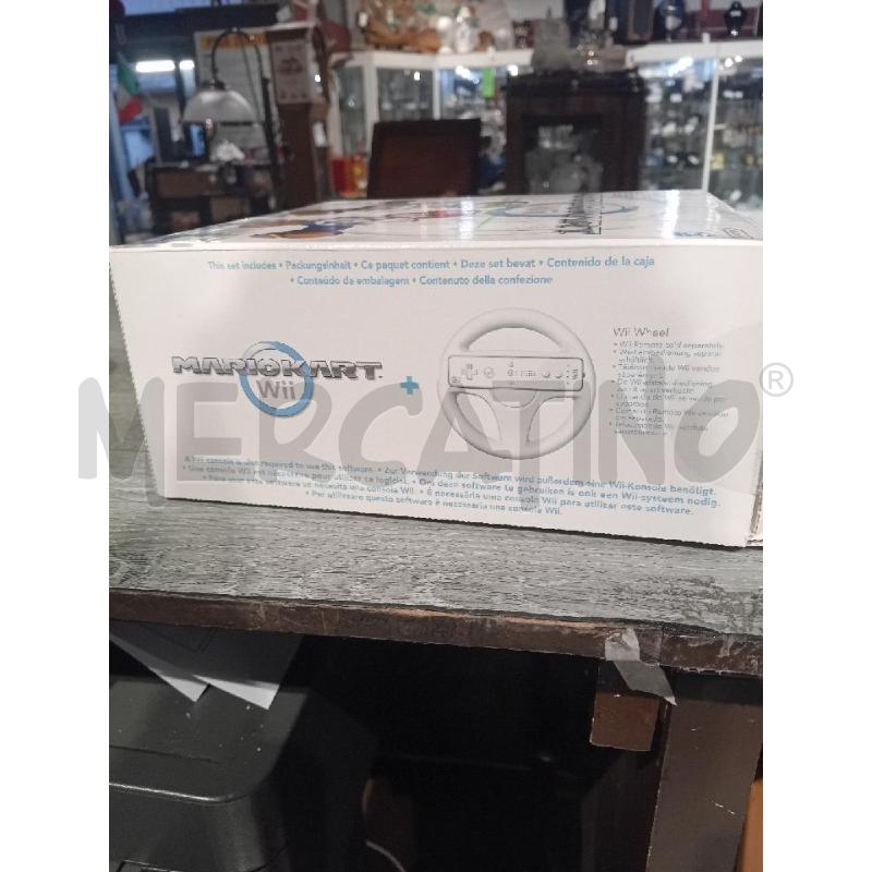 GIOCO MARIO KART WII CON VOLANTE | Mercatino dell'Usato Busnago 2