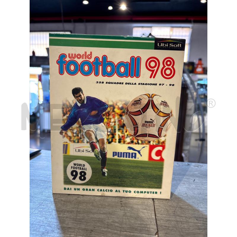 GIOCO PC WORLD FOOTBALL 98 CON LIBRETTO | Mercatino dell'Usato Busnago 1
