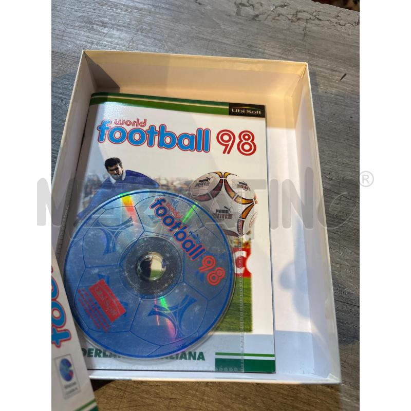 GIOCO PC WORLD FOOTBALL 98 CON LIBRETTO | Mercatino dell'Usato Busnago 2