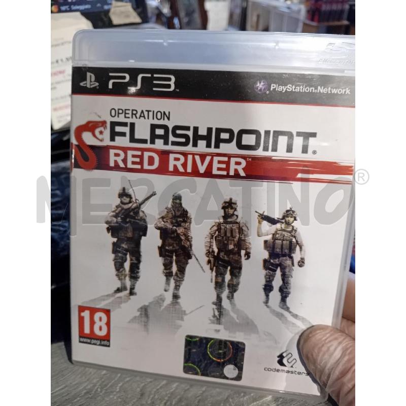 GIOCO PS3 OPERATION FLASHPOINT RED RIVER | Mercatino dell'Usato Busnago 1