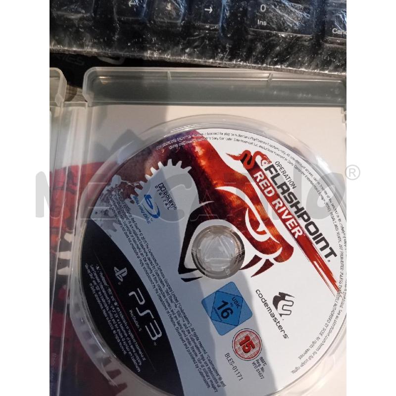 GIOCO PS3 OPERATION FLASHPOINT RED RIVER | Mercatino dell'Usato Busnago 2