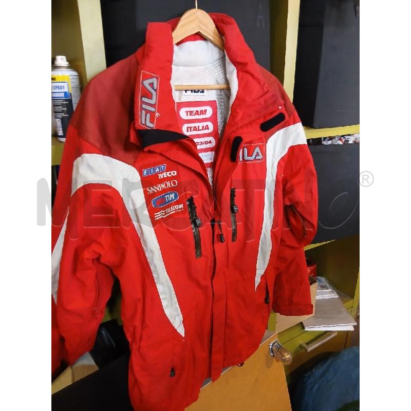 GIUBBINO BAMBINO SCI FILA TEAM ITALIA ROSSO | Mercatino dell'Usato Busnago 3